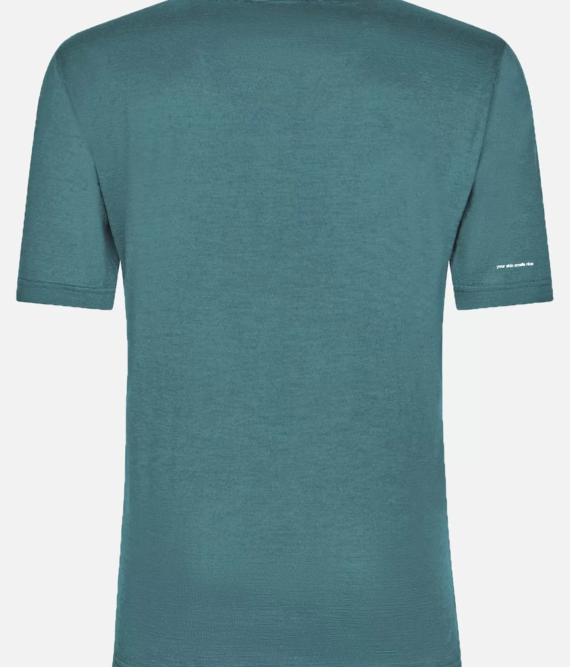 Sale Black Crows T-Shirt Homme Merino Blend Manches Courtes Vert Fonce
