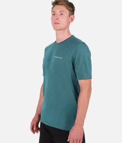 Sale Black Crows T-Shirt Homme Merino Blend Manches Courtes Vert Fonce