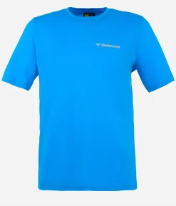 Black Crows T-Shirt Homme Merino Blend Manches Courtes Bleu
