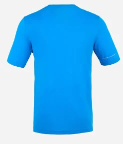 Black Crows T-Shirt Homme Merino Blend Manches Courtes Bleu