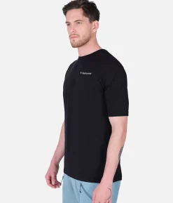 Best Black Crows T-Shirt Homme Merino Blend Manches Courtes Noir