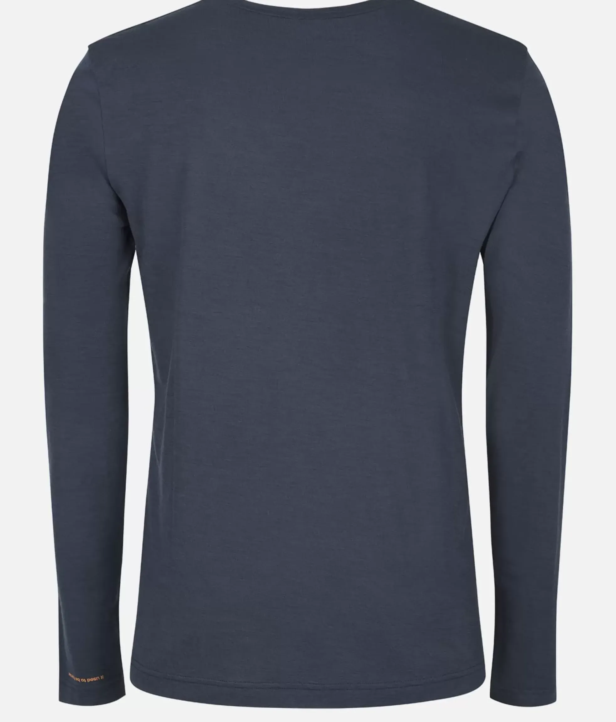 Discount Black Crows T-Shirt Homme Merino Manches Longues Chevron Bleu Fonce