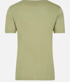 Best Black Crows T-Shirt Homme Merino Manches Courtes Chevron Vert Olive