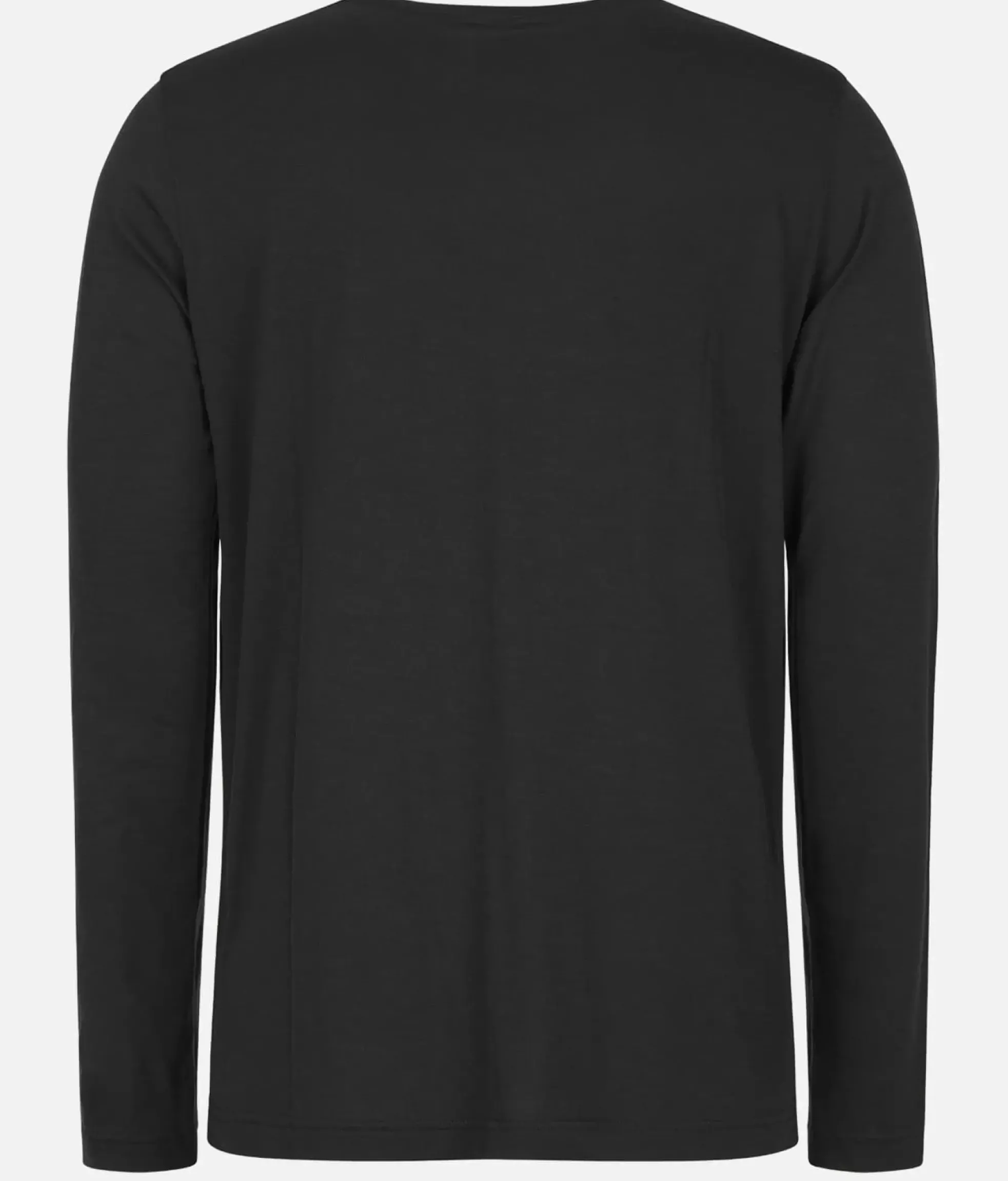 Online Black Crows T-Shirt Homme Merino Manches Longues Chevron Noir-Blanc