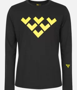 Black Crows T-Shirt Homme Merino Manches Longues Chevron<Homme Premières Couches