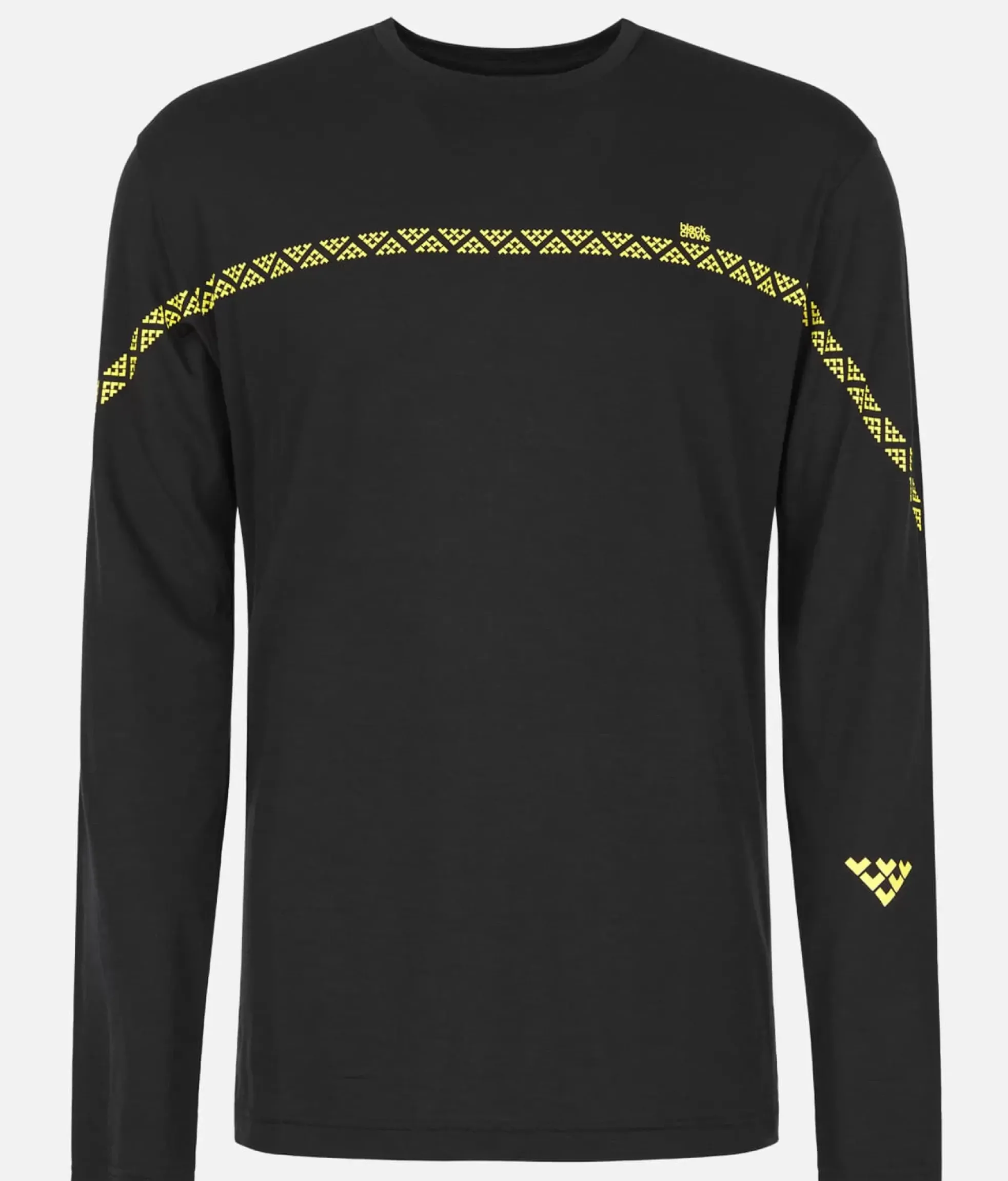 Black Crows T-Shirt Homme Merino Manches Longues Line<Homme Premières Couches