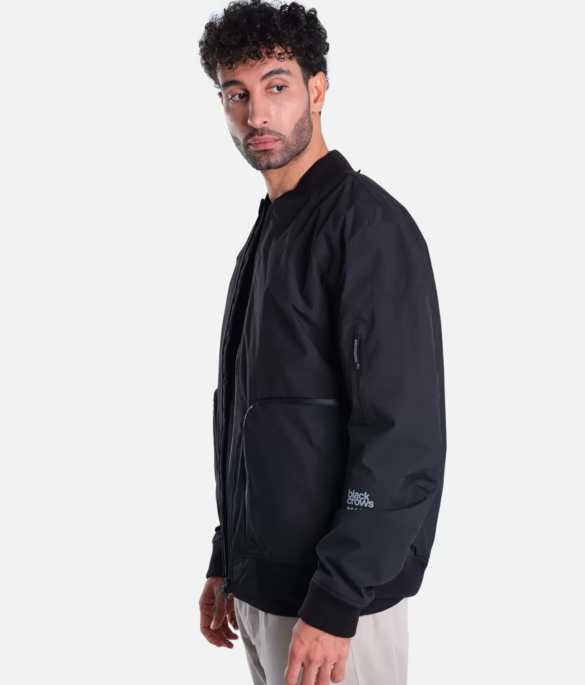 Best Black Crows Veste Bomber Traverse Noir