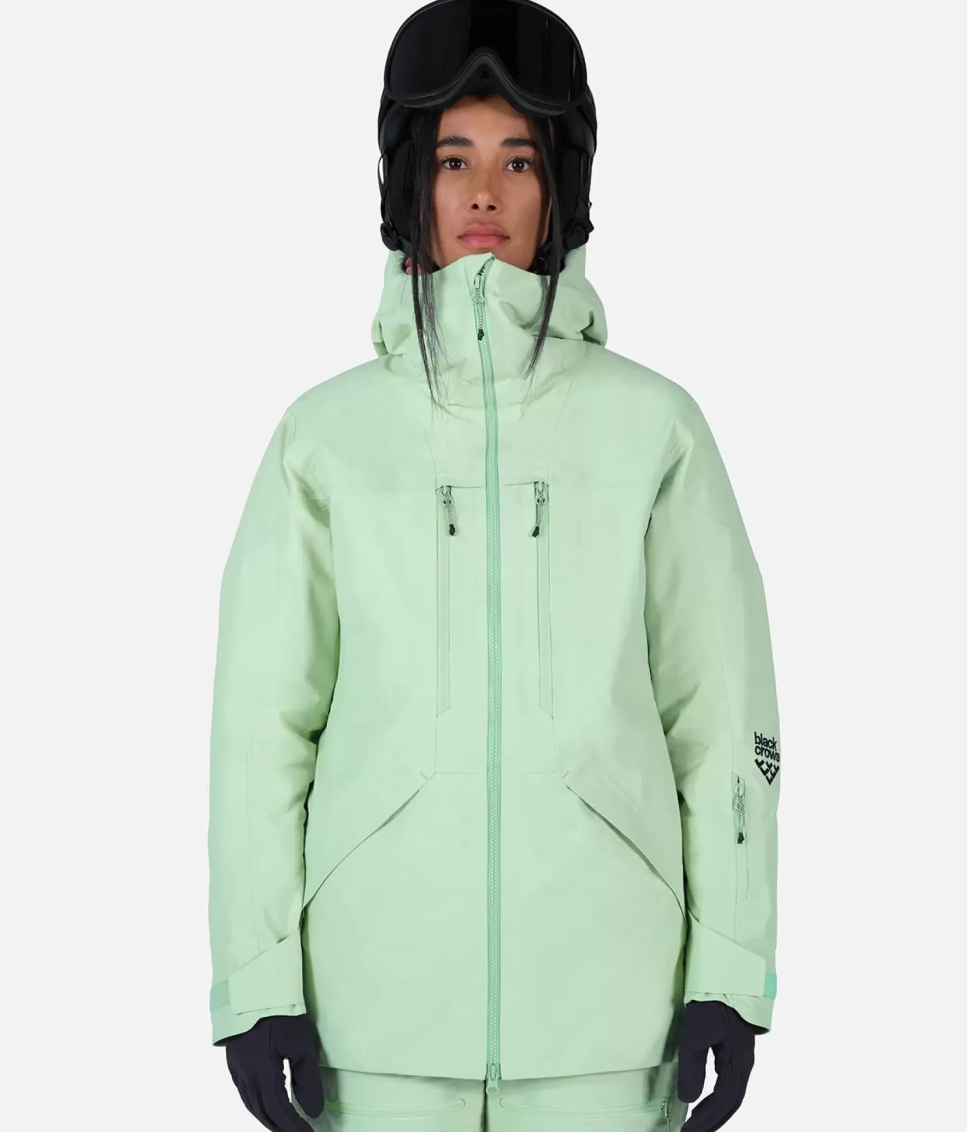 Hot Black Crows Veste Femme Ora Xpore Lightgreen