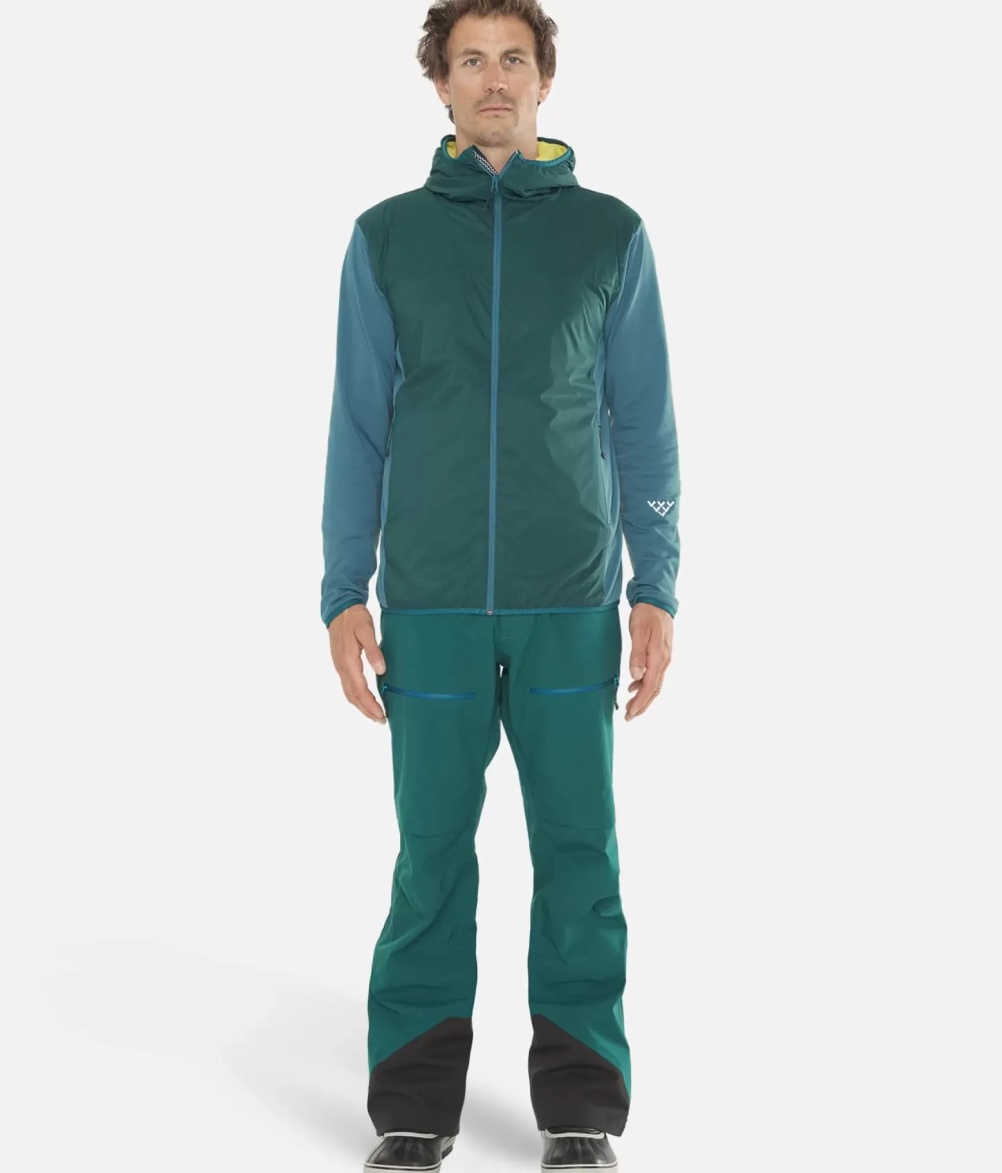 Best Black Crows Veste Homme Alpha Hybrid Vert Fonce