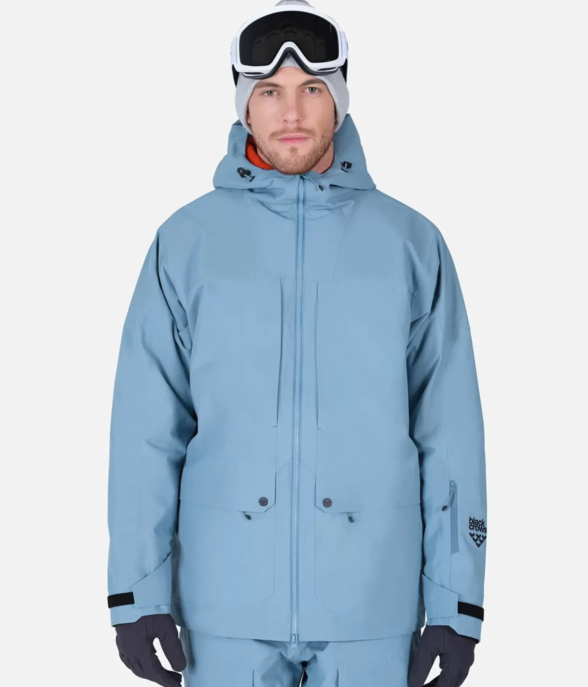 Online Black Crows Veste Homme Ora Body Map Pierre Bleu