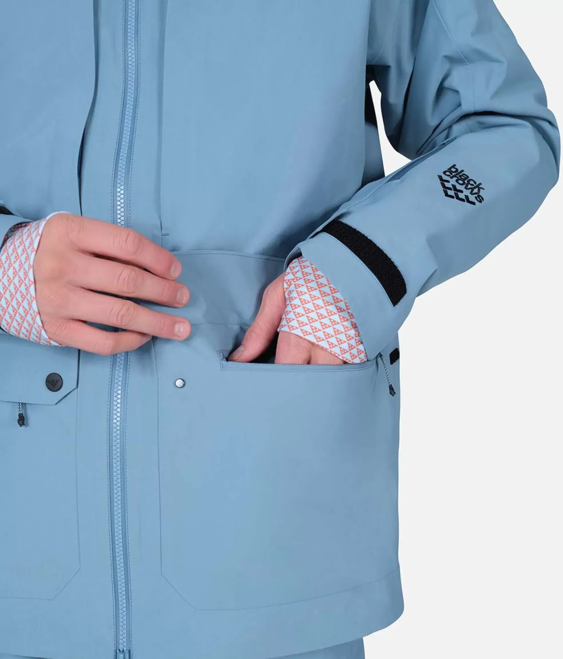 Online Black Crows Veste Homme Ora Body Map Pierre Bleu