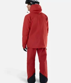 Discount Black Crows Veste Homme Ora Body Map Rust Red