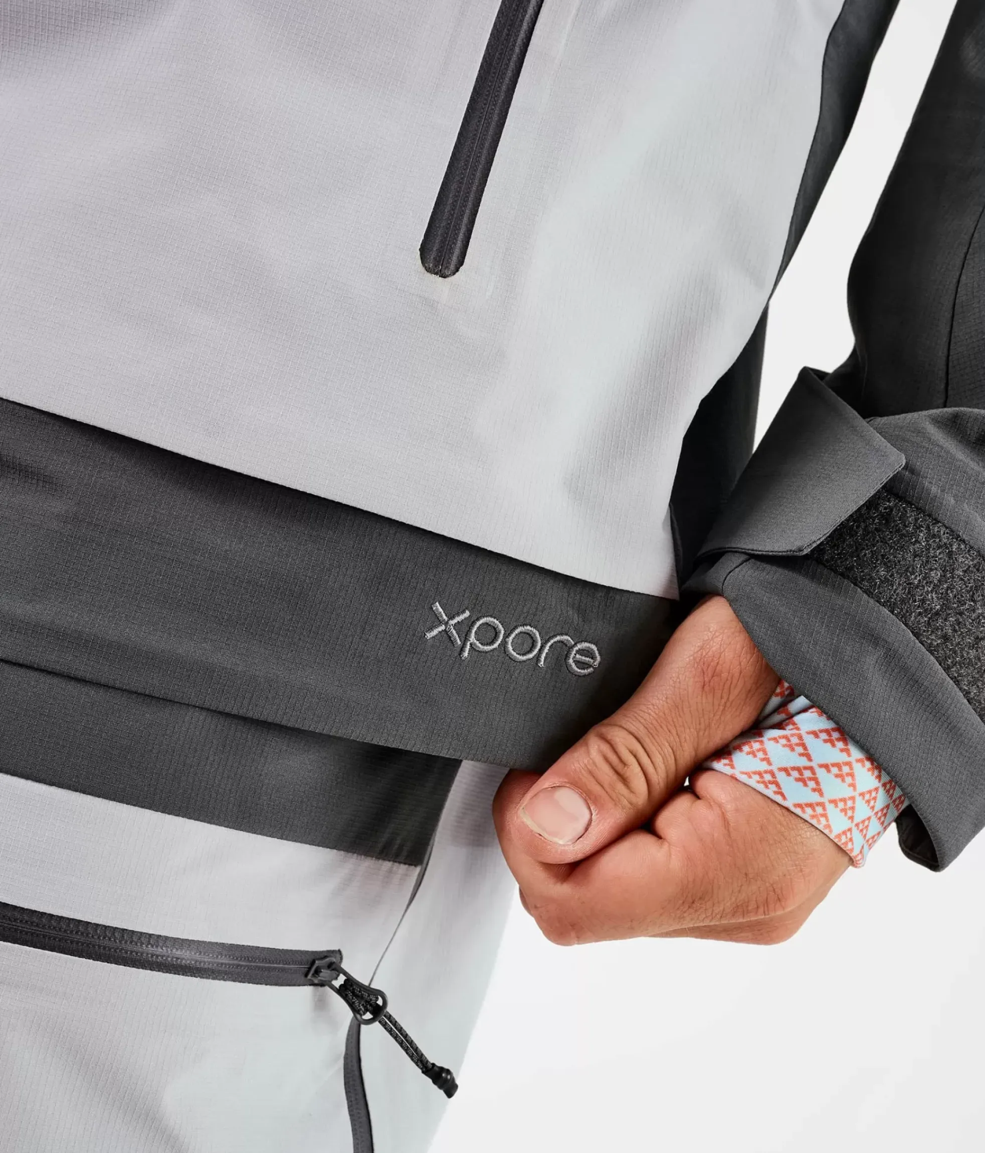 Outlet Black Crows Veste Homme Ora Xpore Ripstop Dark Shadow Light Grey