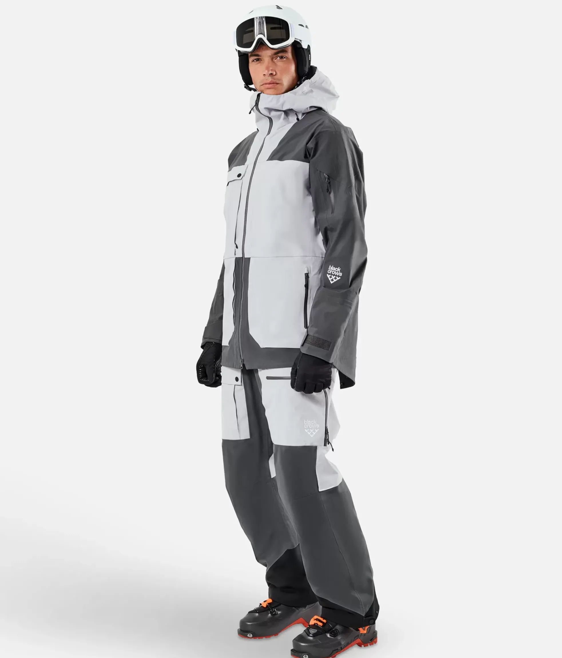 Outlet Black Crows Veste Homme Ora Xpore Ripstop Dark Shadow Light Grey