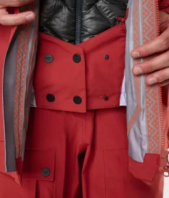 Clearance Black Crows Veste Homme Ora Xpore Ripstop Rust Red
