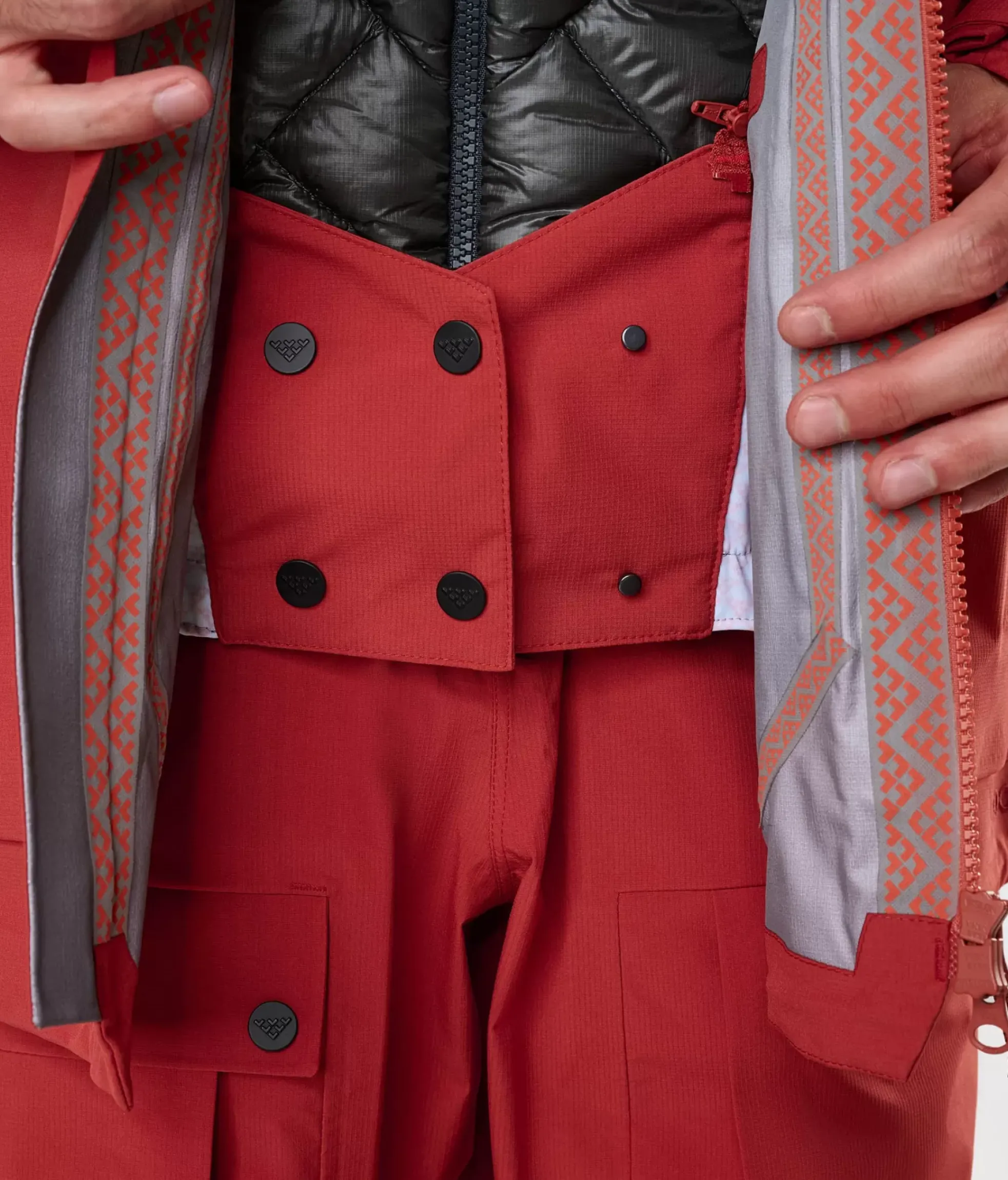 Clearance Black Crows Veste Homme Ora Xpore Ripstop Rust Red