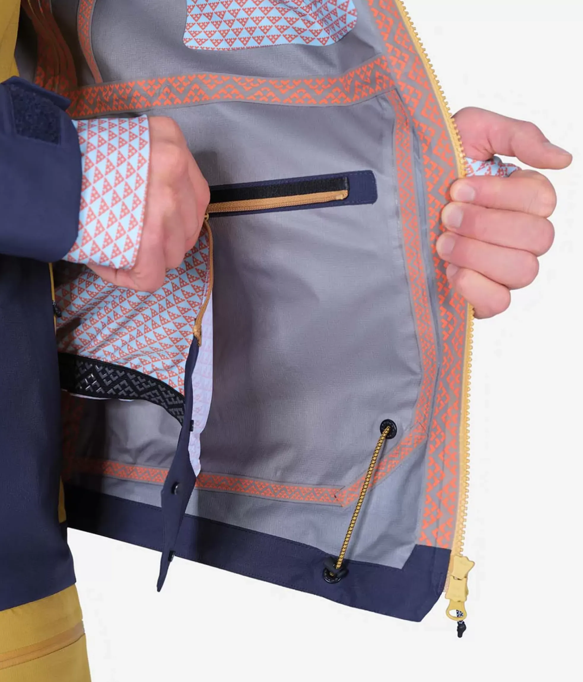 Outlet Black Crows Veste Homme Ora Xpore Section Darkblue-Gold